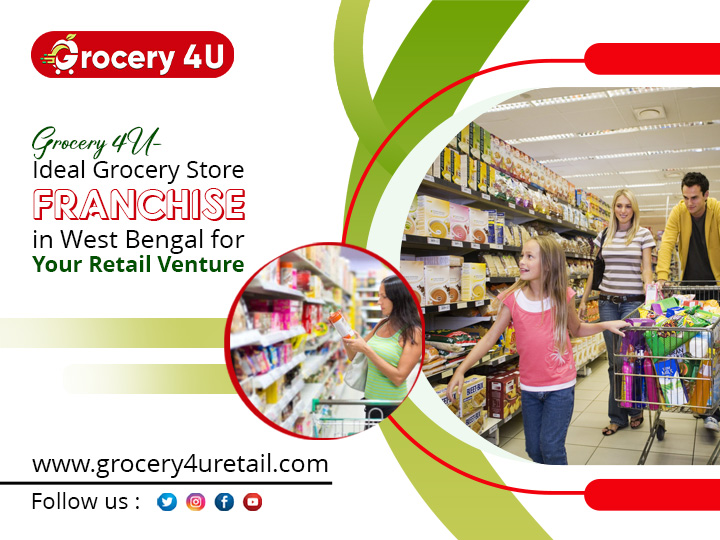 Grocery 4U – Ideal Grocery Store Franchise In West Bengal For Your Retail Venture